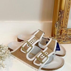 Birkenstock Arizona Jute & Leather Sandal